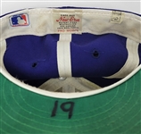 Robin Yount c. 1983-84 Milwaukee Brewers Game Used Hat w/ Dave Miedema LOA