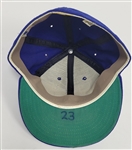 Ryne Sandberg c. 1983-84 Chicago Cubs Game Used Hat w/ Dave Miedema LOA