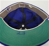 Ryne Sandberg c. 1983-84 Chicago Cubs Game Used Hat w/ Dave Miedema LOA