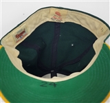 Rickey Henderson 1991 Oakland A's Game Used Hat w/ Dave Miedema LOA