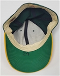 Rickey Henderson 1991 Oakland A's Game Used Hat w/ Dave Miedema LOA