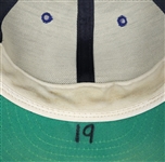 Robin Yount c. 1984-86 Milwaukee Brewers Game Used Hat w/ Dave Miedema LOA
