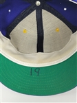Robin Yount c. 1983-84 Milwaukee Brewers Game Used Hat w/ Dave Miedema LOA