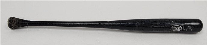 Jim Thome c. 2001-02 Cleveland Indians Game Used & Autographed Bat Beckett & PSA/DNA GU 10