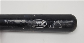 Jim Thome c. 2001-02 Cleveland Indians Game Used & Autographed Bat Beckett & PSA/DNA GU 10