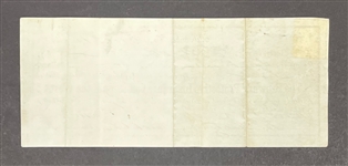 Joseph Schlitz & Jacob Obermann Signed 1868 Check w/ Beckett LOA