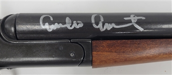 Emilio Estevez Autographed Replica Howitzer Shotgun Prop