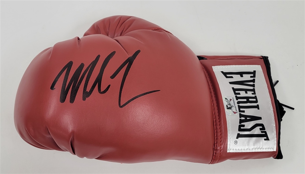Mike Tyson Autographed Everlast Boxing Glove
