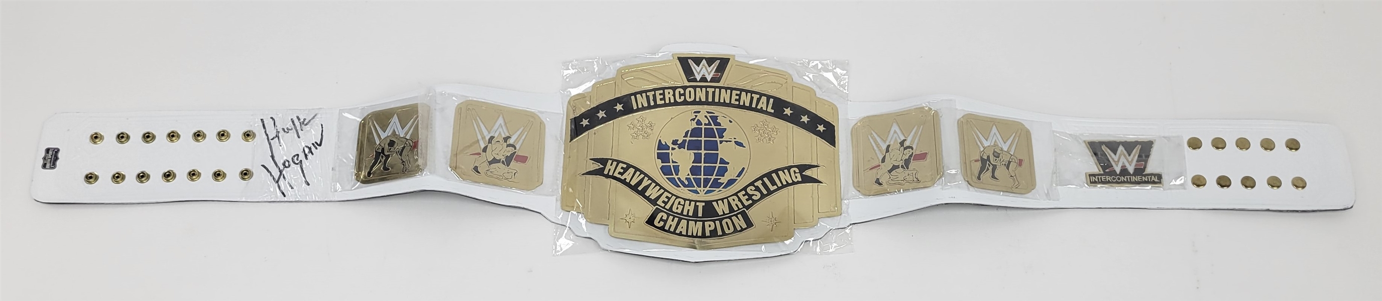 Hulk Hogan Autographed Full Size Replica WWE Belt