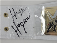 Hulk Hogan Autographed Full Size Replica WWE Belt