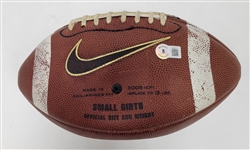 Christian McCaffrey Autographed Stanford Football Beckett
