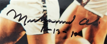 Muhammad Ali Autographed & Inscribed 8x10 Photo w/ Beckett LOA
