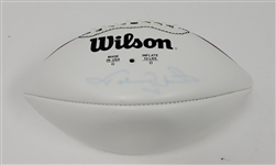 Johnny Unitas 75th Anniversary Season Autographed Football w/ Beckett LOA 