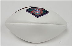 Johnny Unitas 75th Anniversary Season Autographed Football w/ Beckett LOA 
