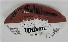 NFL Hall of Famers & Stars Autographed Football w/ Doug Flutie Beckett LOA  