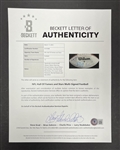 NFL Hall of Famers & Stars Autographed Football w/ Peyton Manning Beckett LOA 