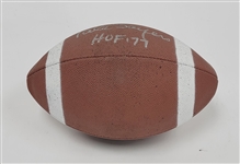 Gale Sayers Autographed & HOF Inscribed Football w/ Beckett LOA