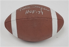 Gale Sayers Autographed & HOF Inscribed Football w/ Beckett LOA