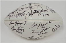 1972 Miami Dolphins Team Signed Football w/ Beckett LOA
