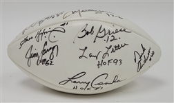 1972 Miami Dolphins Team Signed Football w/ Beckett LOA