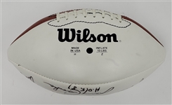 1972 Miami Dolphins Team Signed Football w/ Beckett LOA