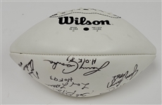 1972 Miami Dolphins Team Signed Football w/ Beckett LOA