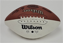 1972 Miami Dolphins Team Signed Football w/ Beckett LOA