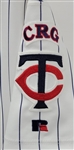 Kirby Puckett 2000 Minnesota Twins Game Issued & Autographed Jersey w/ Dave Miedema  & Beckett LOA's