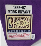 Kobe Bryant Autographed 1996-97 Mitchell & Ness Rookie Los Angeles Lakers Jersey LE #2/8 PSA/DNA & Beckett LOA