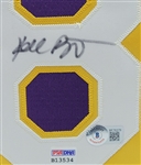 Kobe Bryant Autographed 1996-97 Mitchell & Ness Rookie Los Angeles Lakers Jersey LE #2/8 PSA/DNA & Beckett LOA