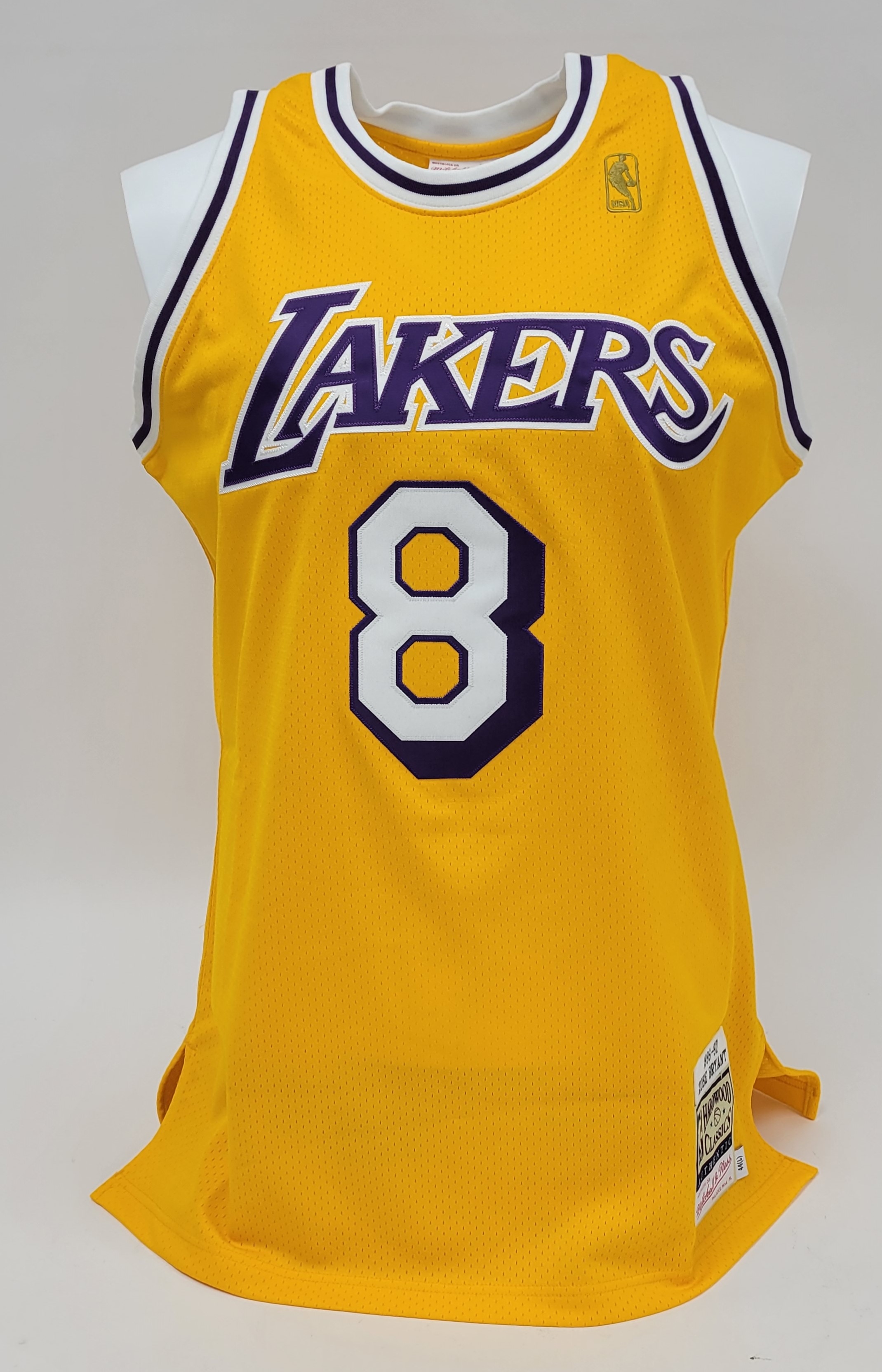 Kobe Bryant Signed Lakers 1996-97 Mitchell & Ness Jersey (PSA & Beckett)