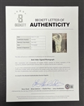 Bob Feller Autographed & Inscribed Framed 16x20 Photo w/ Beckett LOA