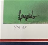 Rod Carew Autographed & HOF Inscribed Framed 16x20 Artist Proof LE #1/3 w/ Beckett LOA