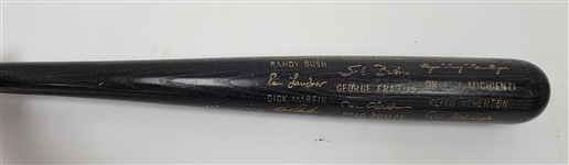1987 Minnesota Twins World Series Champions Commemorative Bat
