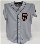 1983 Jeffrey Leonard San Francisco Giants Game Model Jersey Acquired Directly From Wilson Rep