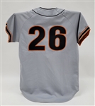 1983 Jeffrey Leonard San Francisco Giants Game Model Jersey Acquired Directly From Wilson Rep