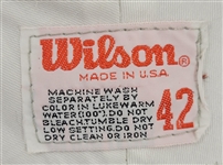 1983 Jeffrey Leonard San Francisco Giants Game Model Jersey Acquired Directly From Wilson Rep