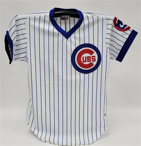 1983 Mike Diaz Chicago Cubs Game Model Jersey Acquired Directly From Wilson Rep