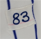 1983 Mike Diaz Chicago Cubs Game Model Jersey Acquired Directly From Wilson Rep