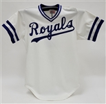 1983 George Brett Kansas City Royals Game Model Jersey Acquired Directly From Wilson Rep