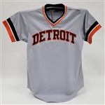 1983 Howard Johnson Detroit Tigers Game Model Jersey Acquired Directly From Wilson Rep