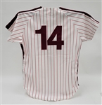 1983 Pete Rose Philadelphia Phillies Game Model Jersey Acquired Directly From Wilson Rep