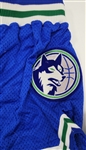 Lot of 2 Pairs of 1989 Minnesota Timberwolves Game Used Shorts *Inaugural Season*