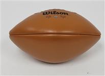 Steve Walsh Autographed & Inscribed Football