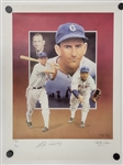 Luke Appling Autographed 16x20 Lithograph LE #729/800 JSA