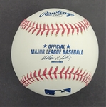 Morris Jeppson Autographed & Inscribed Baseball w/ Beckett LOA