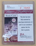 Bill Dickey Autographed & Framed Cut Signature Display JSA