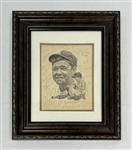 1962 New York Yankees World Series Champions Team Signed & Framed 8x10 Babe Ruth Print w/ Maris & Howard JSA LOA