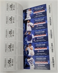 2016 Chicago Cubs Complete Season Ticket Set *World Series Year*
