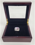 Kansas City Chiefs 2020 AFC Champions Ring w/ Box Staffer